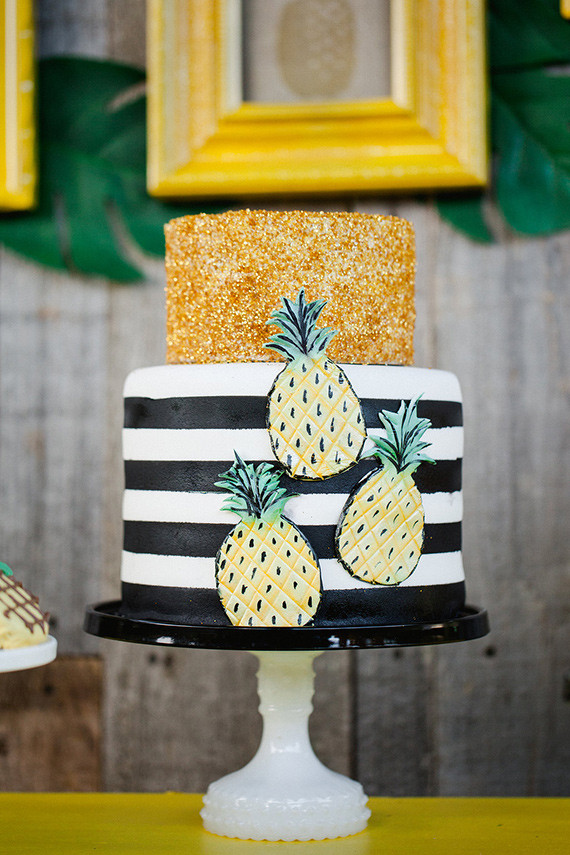 Pineapple Birthday Cake
 A pineapple themed birthday party