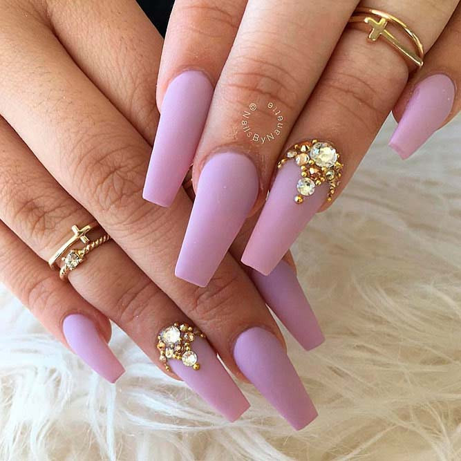 Pink Acrylic Nail Designs
 Brilliant Pink Acrylic Nails To Try