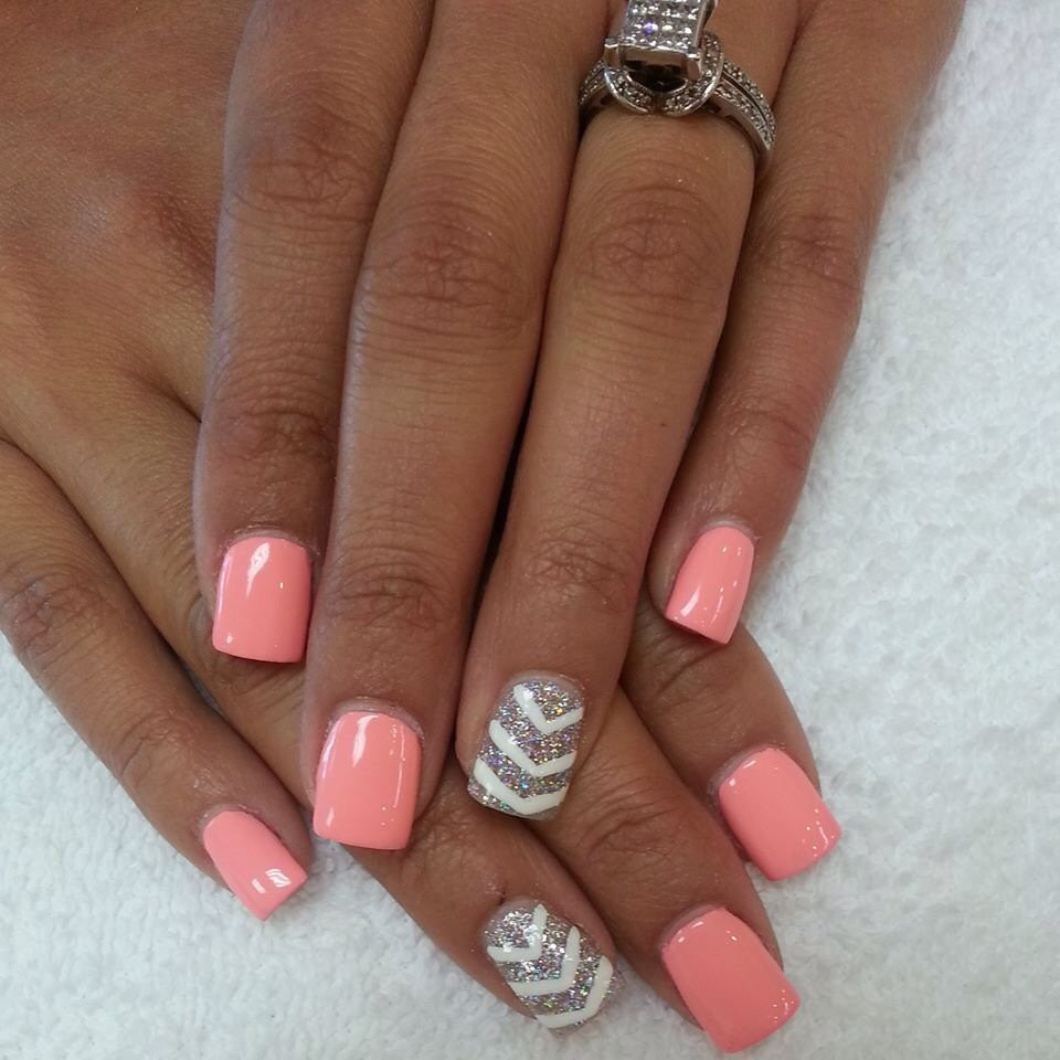Pink Acrylic Nail Designs
 EchoPaul ficial Blog 20 Classic Nail Designs for 2014