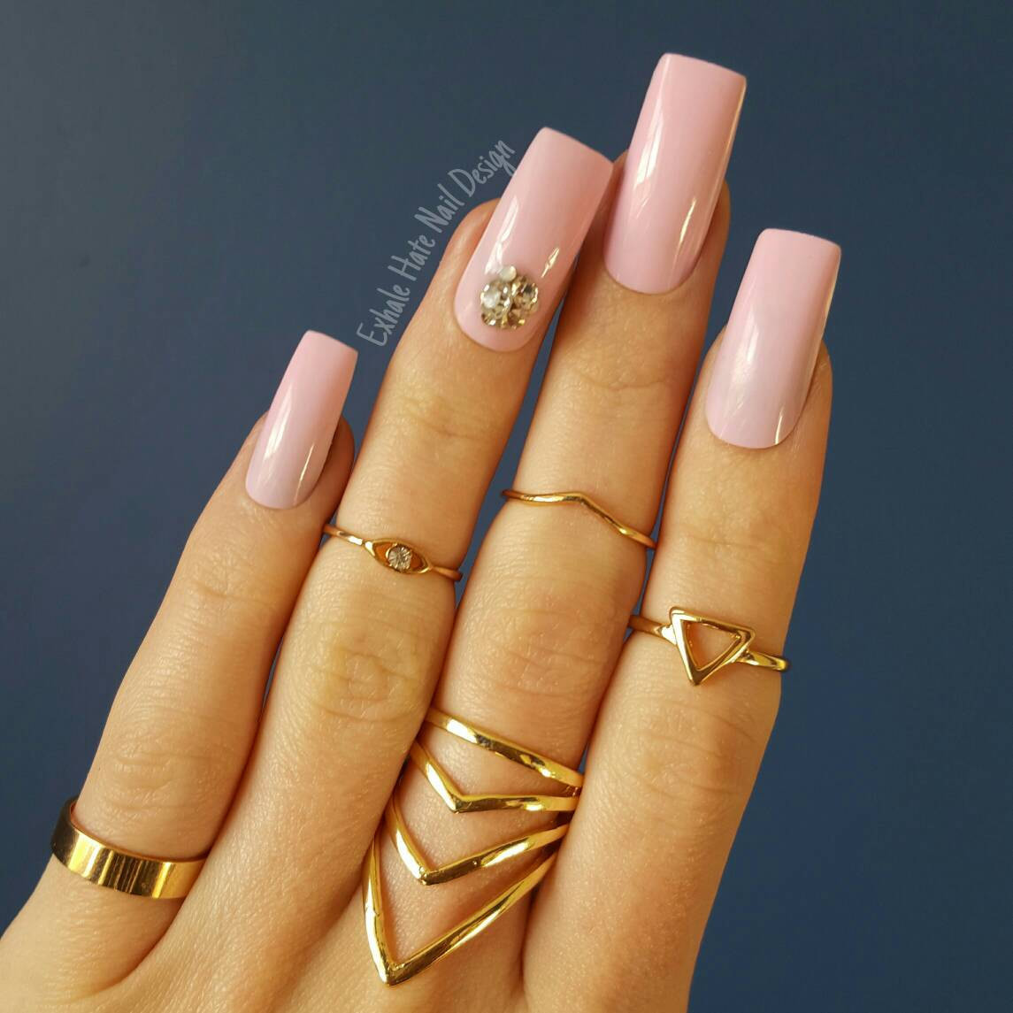 Pink Acrylic Nail Designs
 Top 45 Amazing Light Pink Acrylic Nails