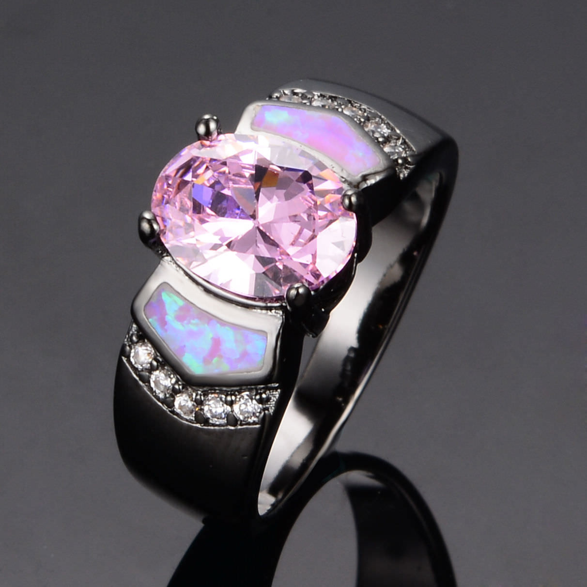 Pink And Black Wedding Rings
 29 Pink and Black Wedding Rings Ring Designs