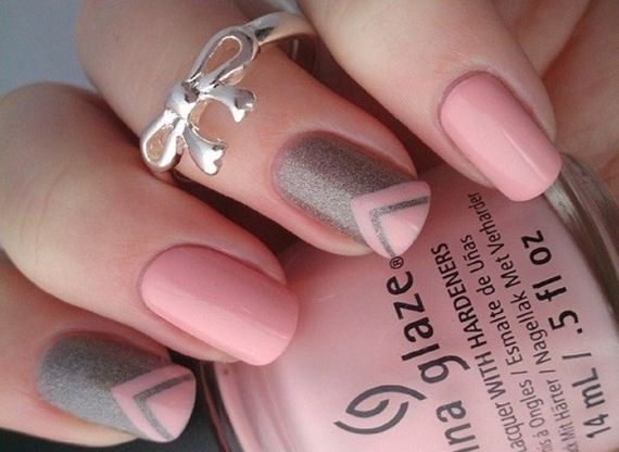 Pink And Gray Nail Designs
 Awesome Pink Nail Art Designs