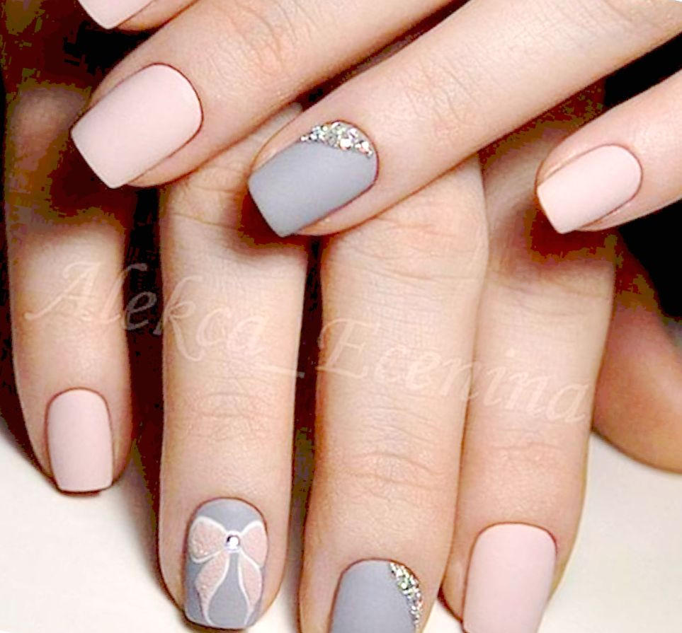 Pink And Gray Nail Designs
 Pink And Grey Nail Designs Amazing Nails design ideas