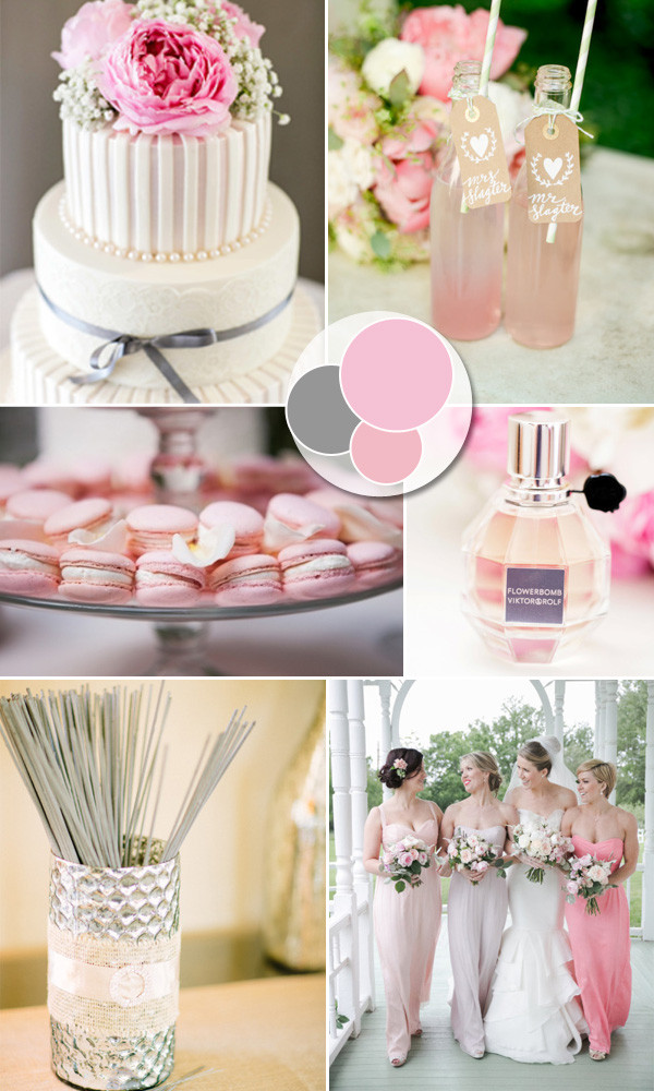Pink And Grey Wedding Colors
 Pastel Wedding Color Ideas And Invitations 2014 Trends