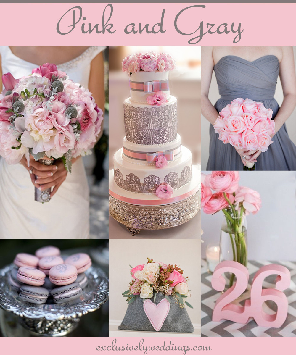 Pink And Grey Wedding Colors
 EQuilibrium Wedding Wedding Colors