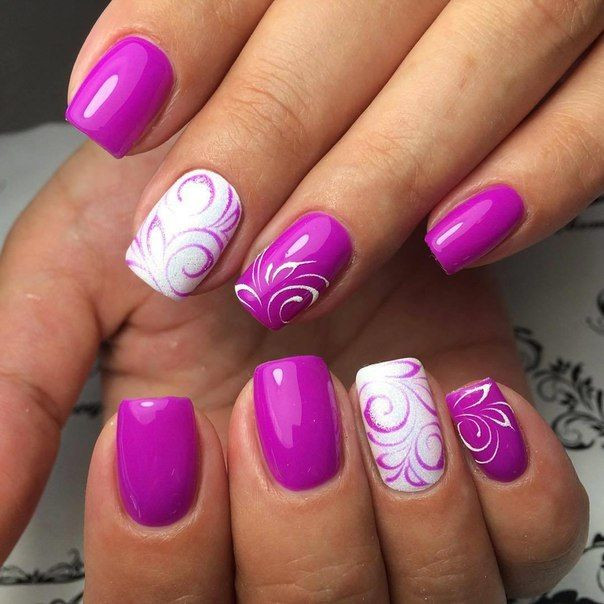 Pink And Purple Nail Designs
 1353 best Nail Art images on Pinterest