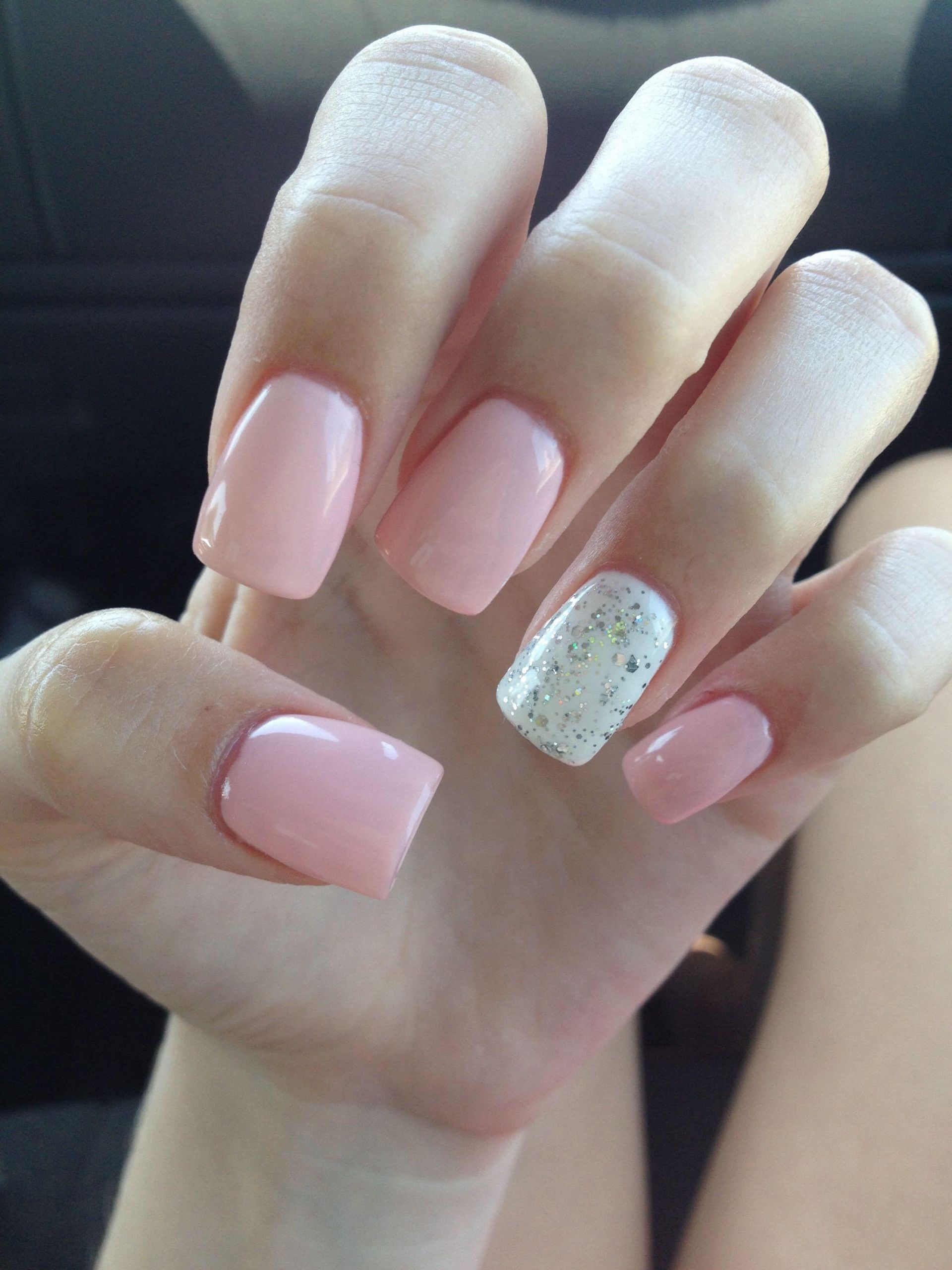 Pink And White Glitter Acrylic Nails
 12 Awesome Acrylic Nails York Designer Outlet