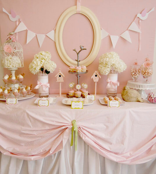 Pink Baby Shower Decoration Ideas
 100 Sweet Baby Shower Themes for Girls for 2018
