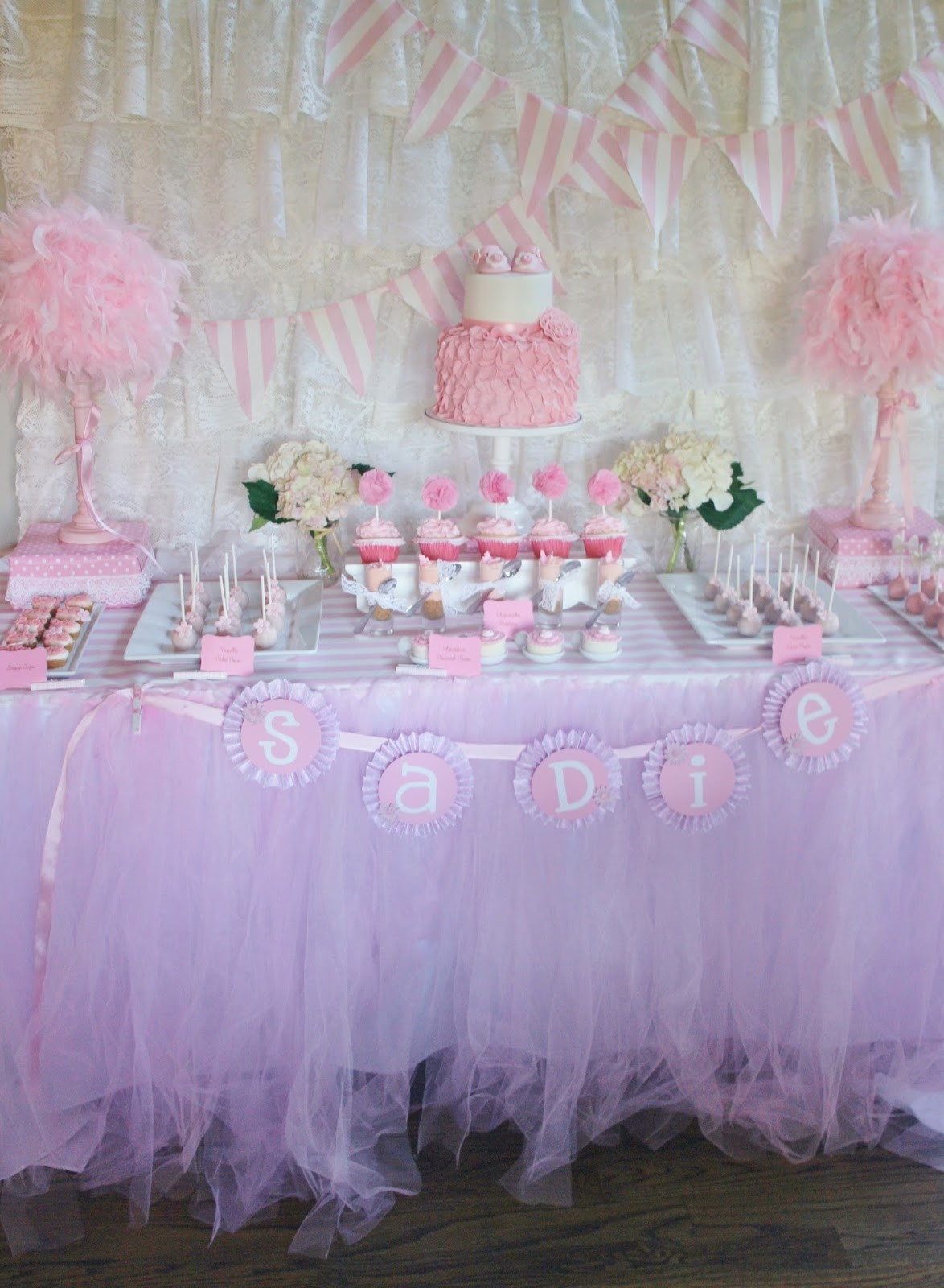 Pink Baby Shower Decoration Ideas
 And Everything Sweet Pretty In Pink Baby Shower