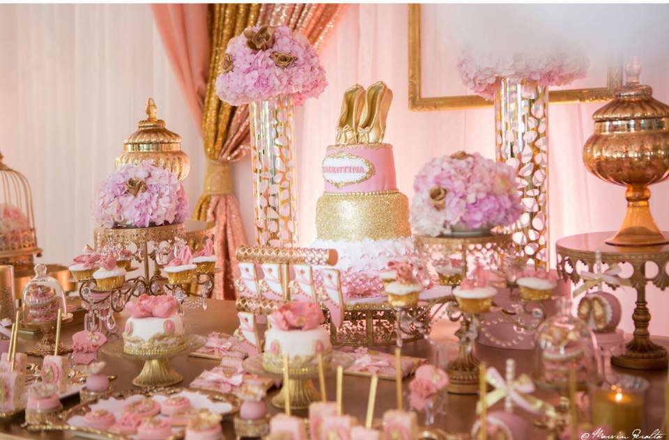 Pink Desserts For Baby Shower
 Sweet Pink & Blush Baby Shower Baby Shower Ideas