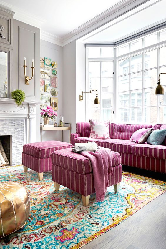 Pink Living Room Chair
 32 Feminine Living Room Furniture Ideas That Inspire