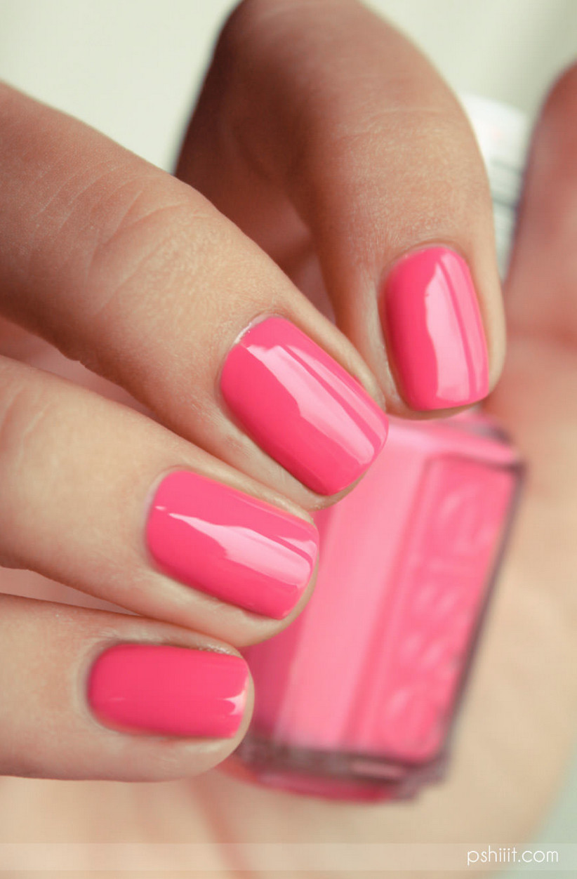 Pink Nail Colors
 Think pink and make a fashionable statement with essie