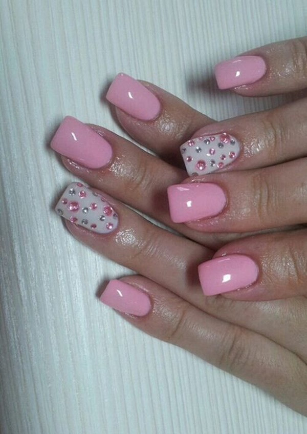 Pink Nail Designs
 85 Hot Pink Nail Art Designs For Girls