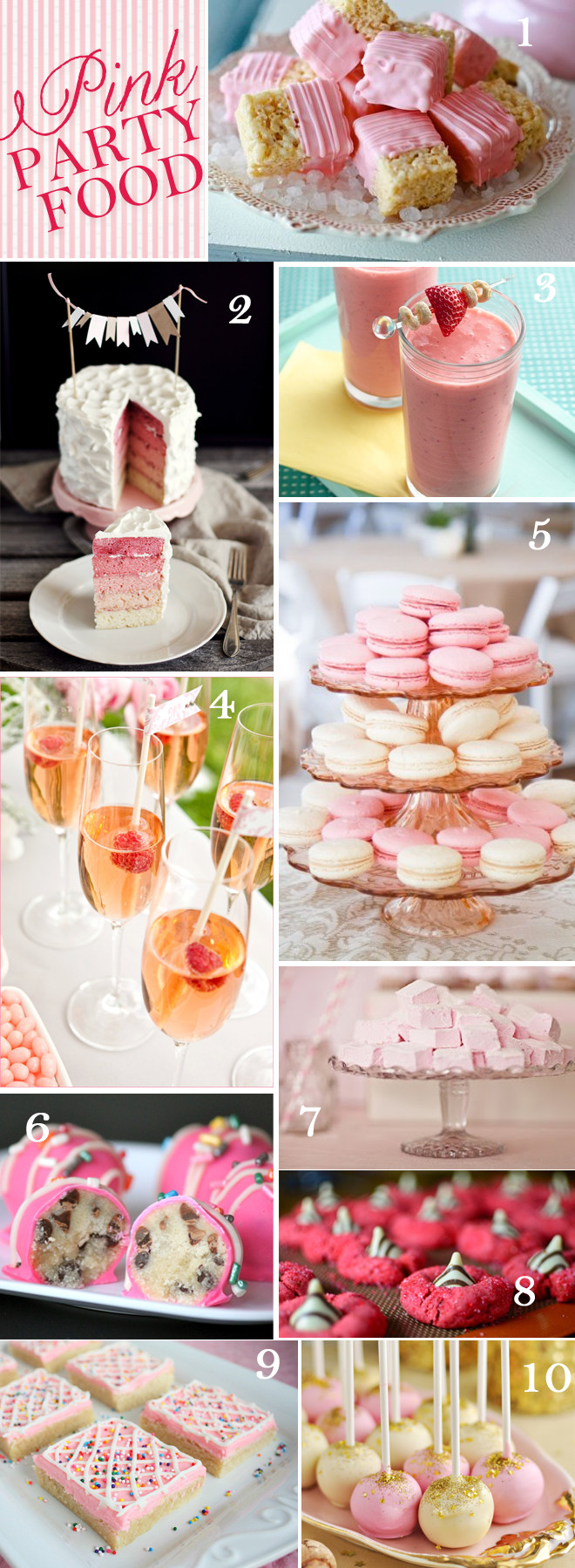 Pink Party Food Ideas
 10 Pink Party Foods Drinks I have a pinkalicous