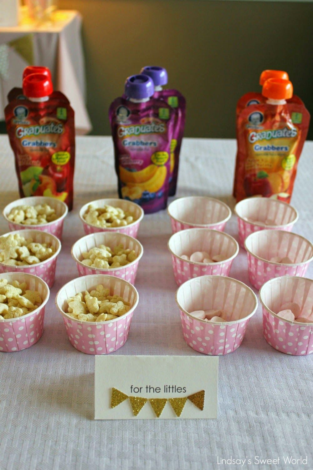Pink Party Food Ideas
 Lindsay s Sweet World Pink and gold first birthday party