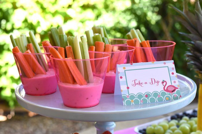 Pink Party Food Ideas
 Pink Flamingo Pool Party