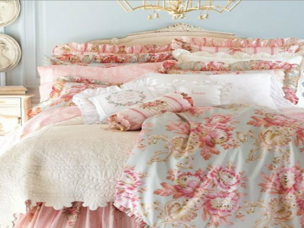 Pink Shabby Chic Bedroom
 Chic bedroom romantic country bedrooms pink shabby chic