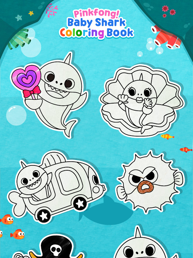 Pinkfong Baby Shark Coloring Pages
 Pinkfong Baby Shark Coloring Book Android Apps on Google