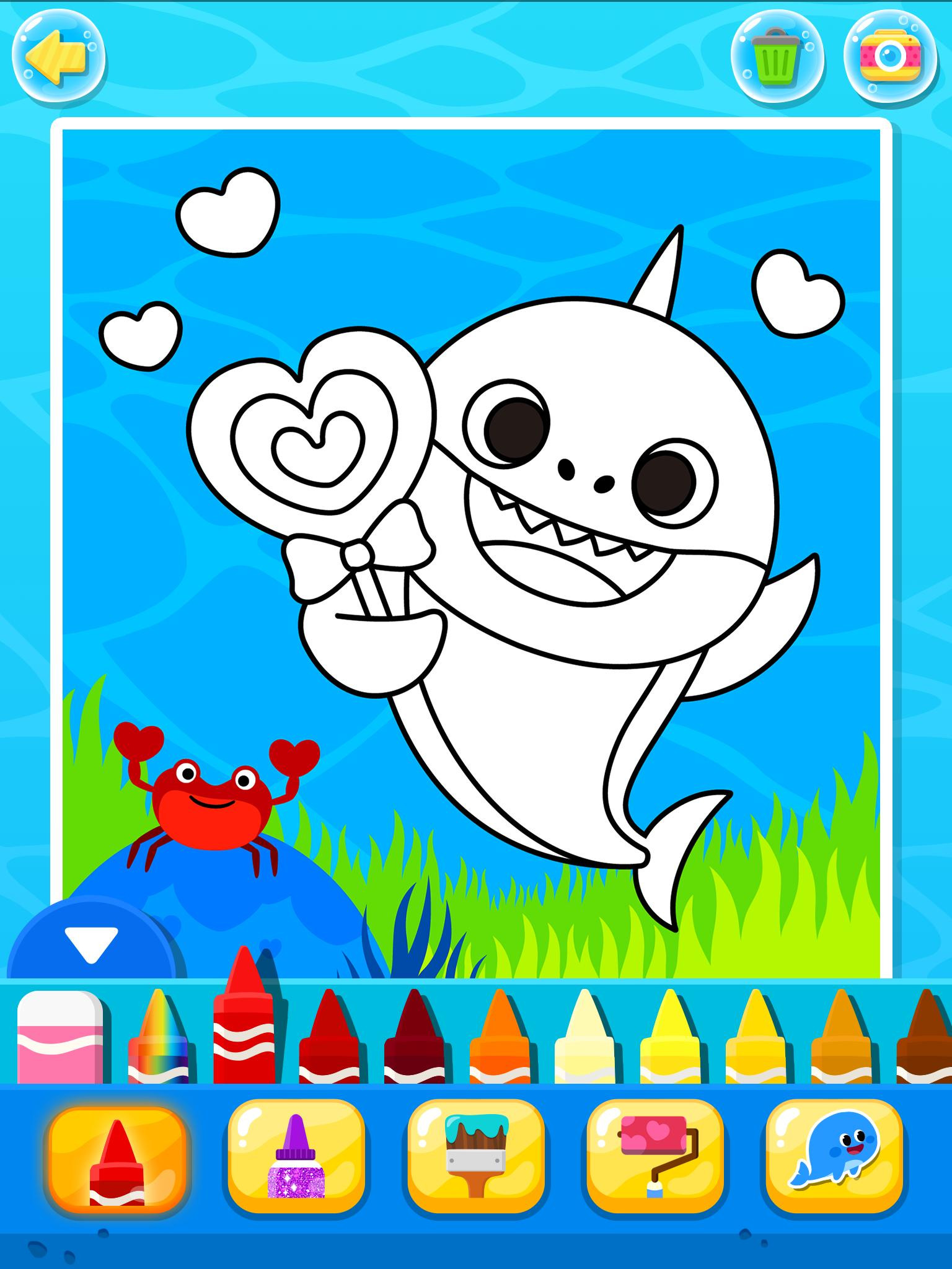 Pinkfong Baby Shark Coloring Pages
 Pinkfong Baby Shark Coloring Book for Android APK Download