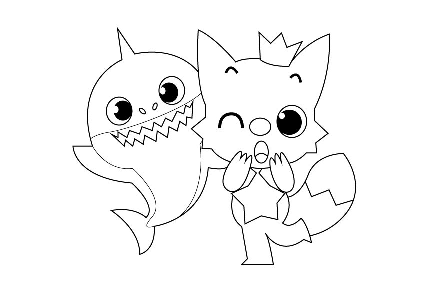 The 21 Best Ideas for Pinkfong Baby Shark Coloring Pages - Home, Family