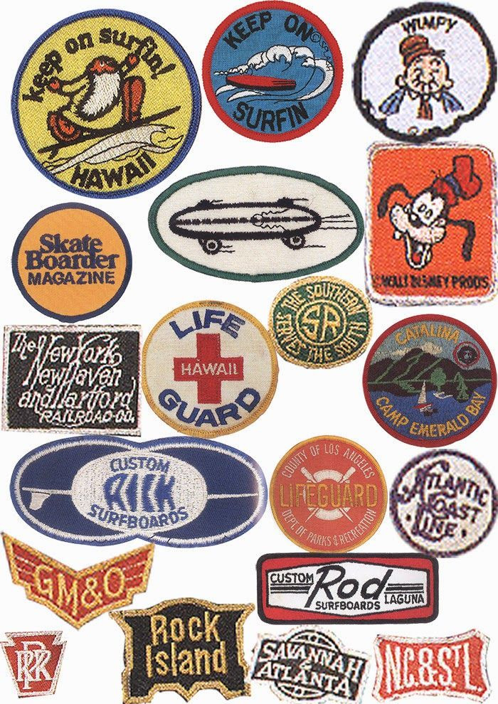 Pins And Patches
 Patch collection reminds me of the cool pins that Homage