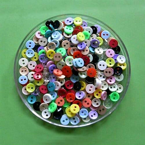 Pins Button
 200 Wholesale Mini Tiny Micro Doll Clothes Mixed Lot
