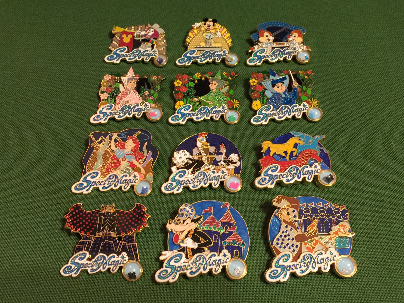 Pins Collection
 SpectroMagic Pin Collection Disney Pins Blog