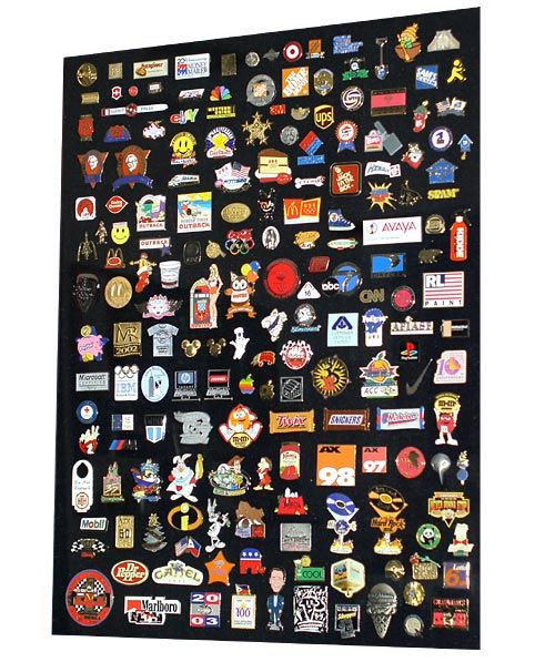 Pins Collection
 Pin collection display …