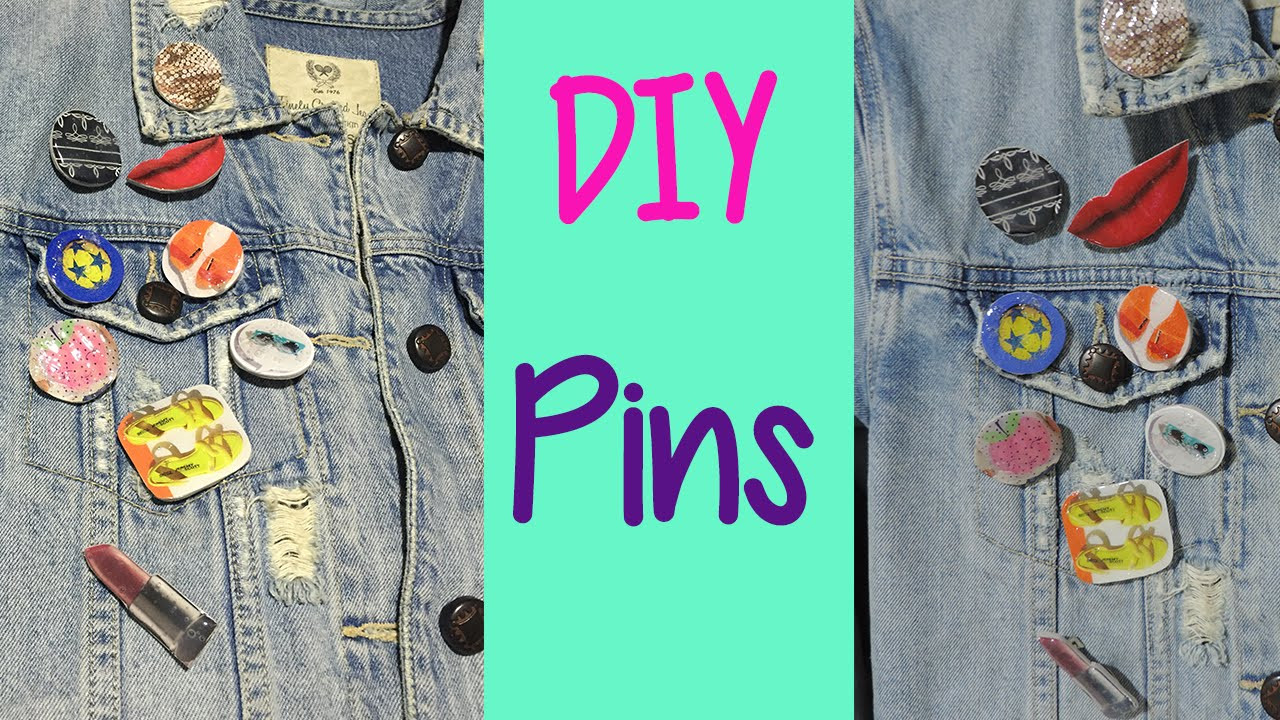 Pins Como Hacer
 Cómo hacer pins para tu ropa