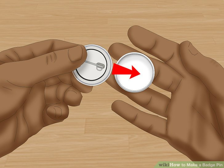 Pins Como Hacer
 3 Ways to Make a Badge Pin wikiHow