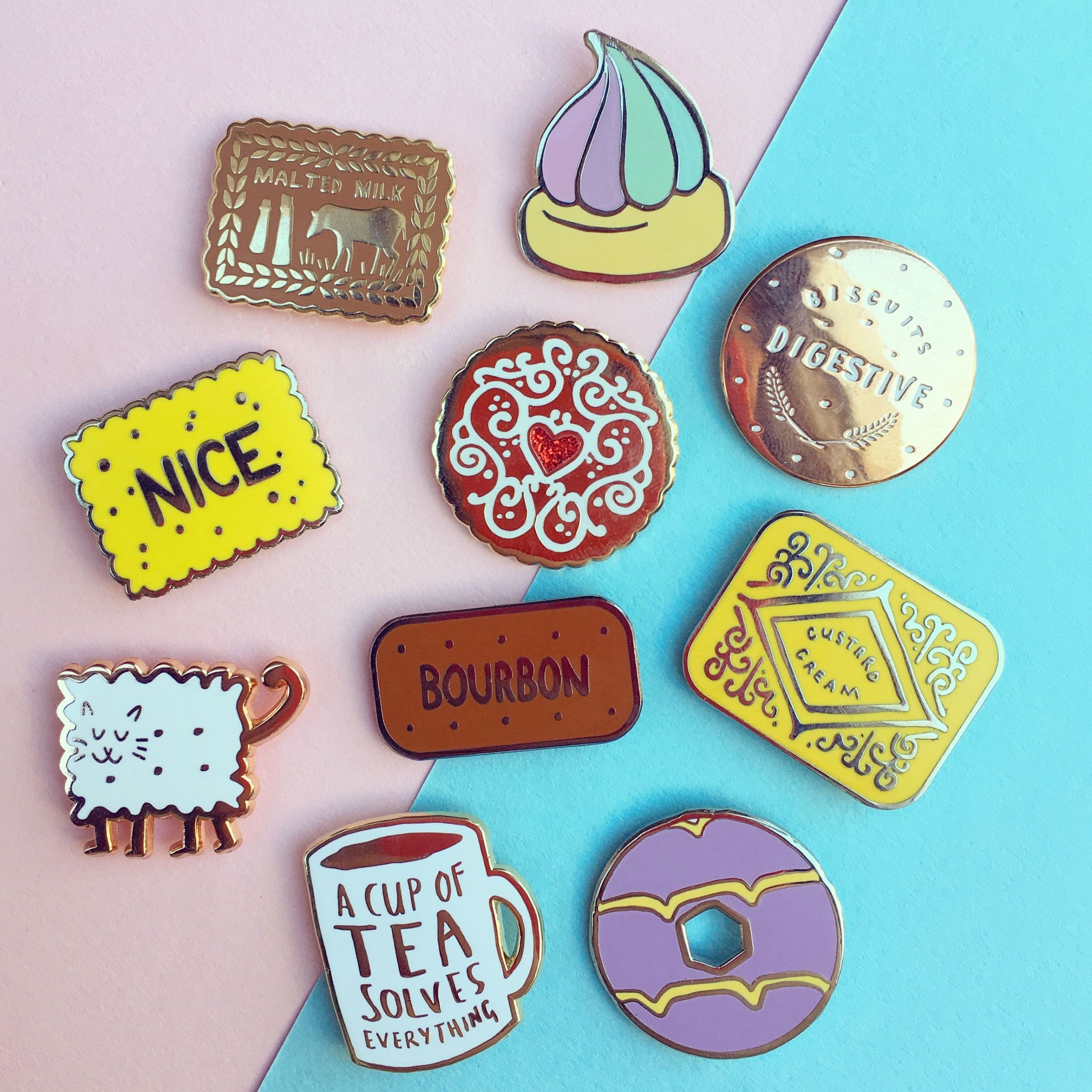 Pins Ideas
 Biscuit Pin collection by Nikki McWilliams Wear your
