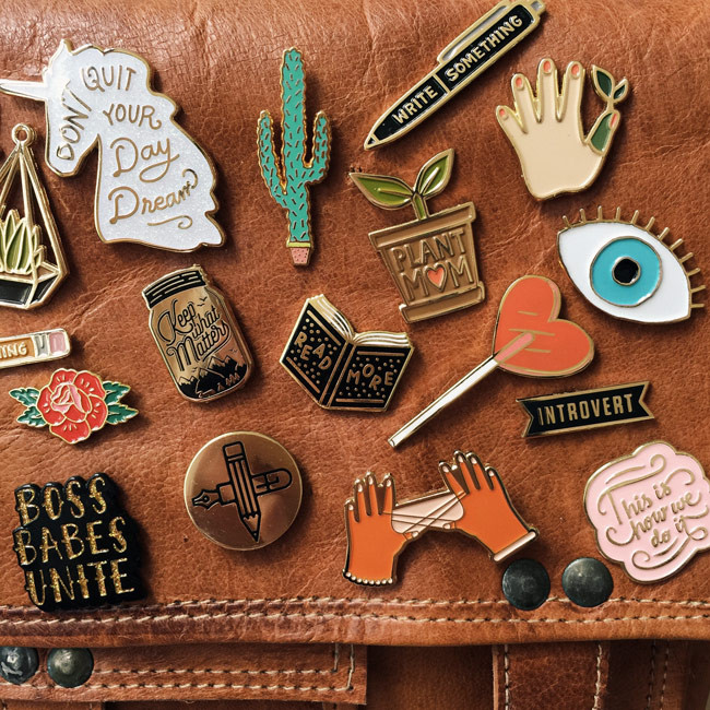 Pins Instagram
 Enamel Pin Collection