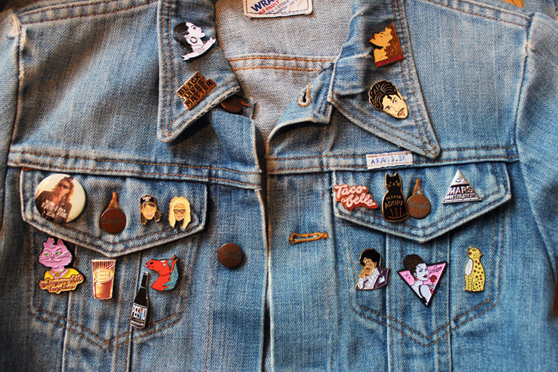 Pins On Denim Jacket
 8 incredibly cool ideas for DIY customized denim jackets