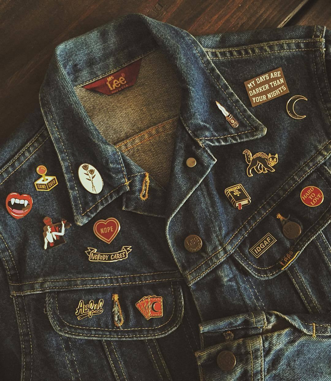 Pins On Denim Jacket
 Pins – Page 8 – Strange Ways