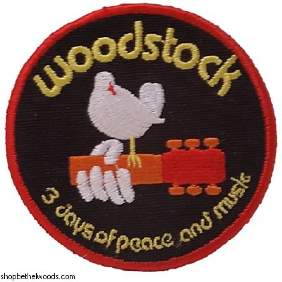 Pins Parches
 ficial Woodstock Patch Pins & Patches Collectibles