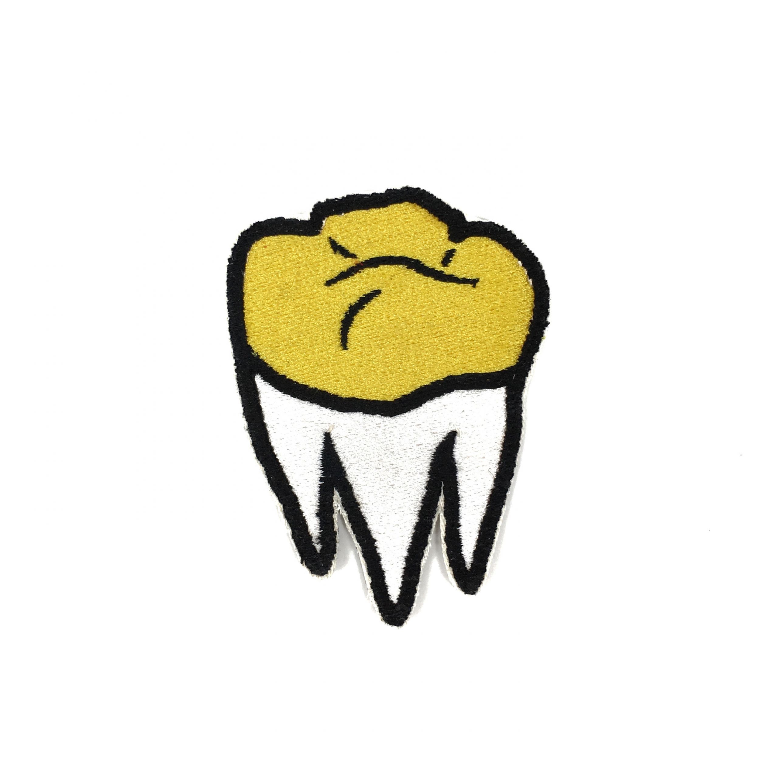 Pins Parches
 Pins & Patches PATCHES Gold Tooth Patch