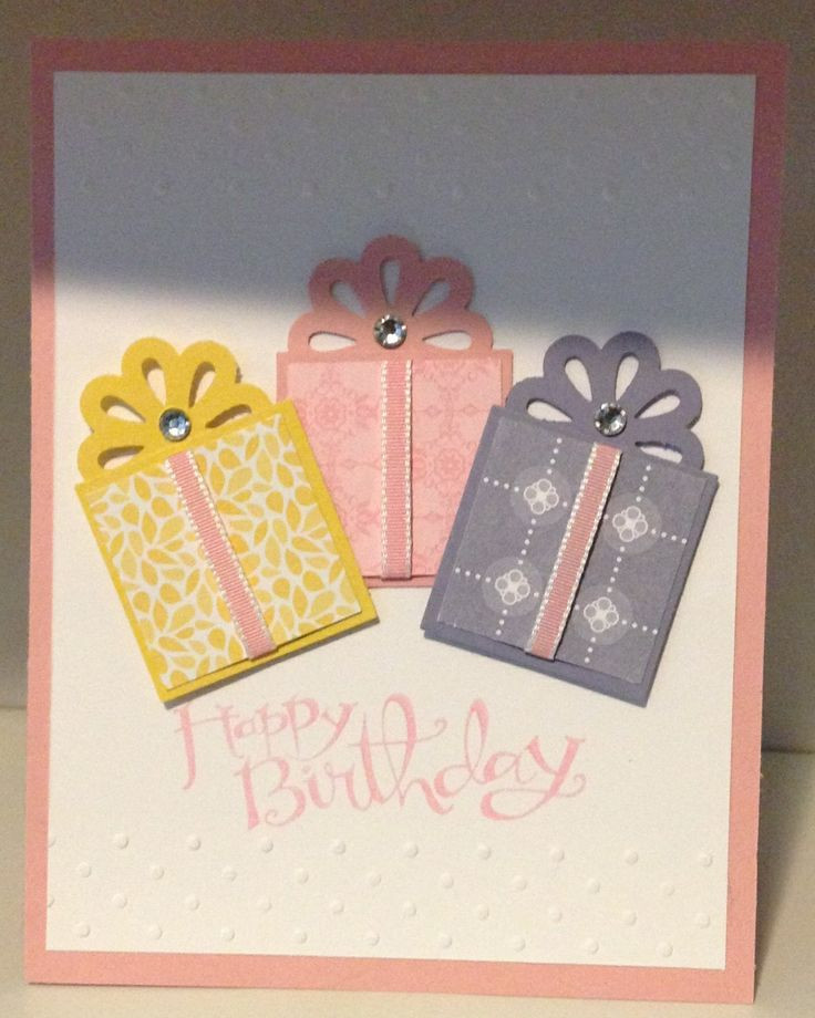 Pinterest Birthday Cards
 Birthday card using stampin up Card Crafts