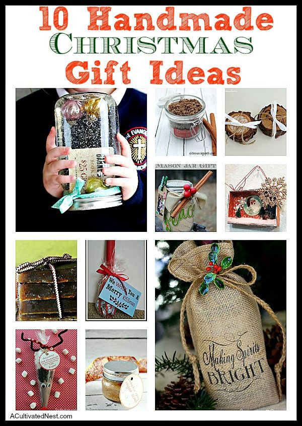 Pinterest Homemade Christmas Gifts
 10 Inexpensive Handmade Christmas Gifts