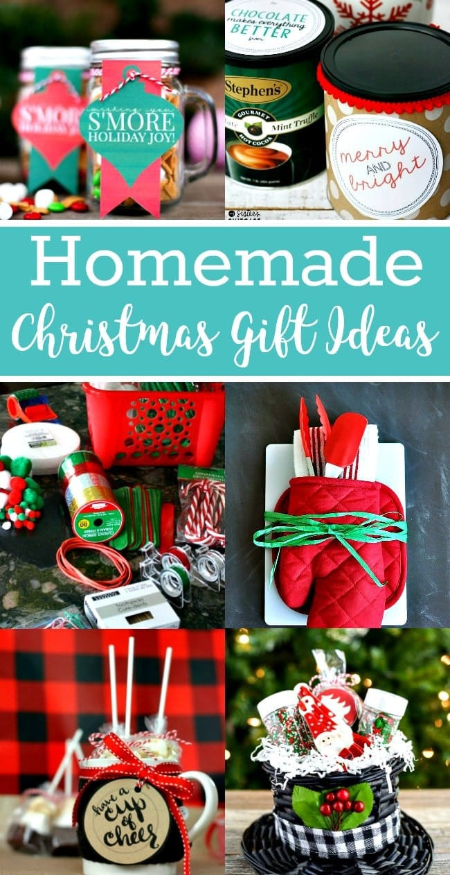 Pinterest Homemade Christmas Gifts
 Easy Homemade Christmas Gift Ideas