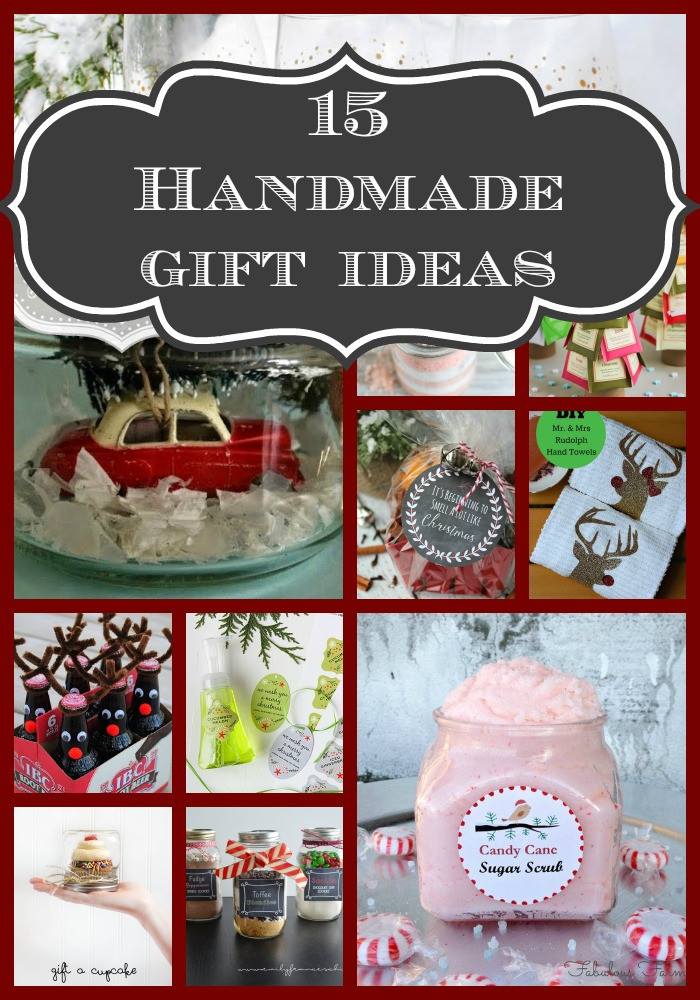 Pinterest Homemade Christmas Gifts
 15 Handmade Christmas Gifts That People Actually Want