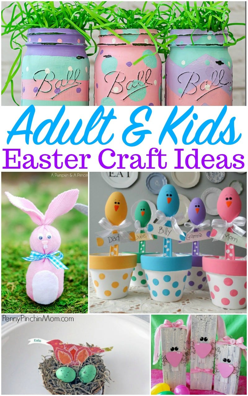 Pinterest Spring Crafts For Adults
 Fun & Easy Easter Craft Ideas for Adults & Children