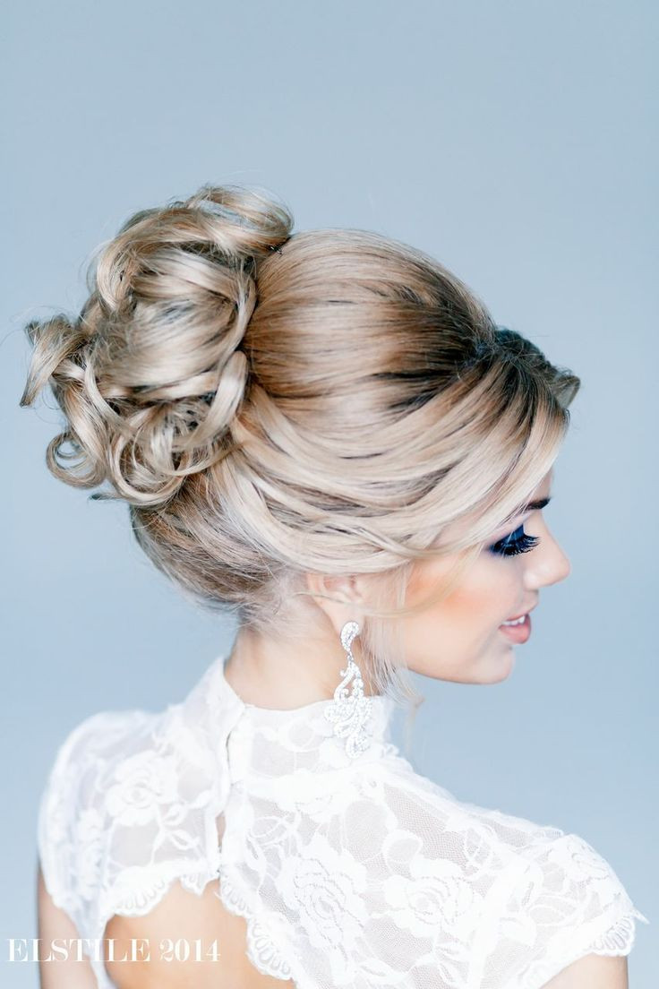Pinterest Updo Hairstyles
 145 best images about Feminine Bridal Hair on Pinterest