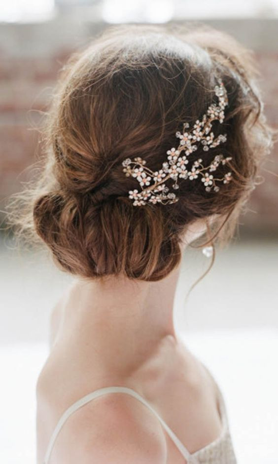 Pinterest Updo Hairstyles
 Updos Wedding hairstyles and Romantic on Pinterest