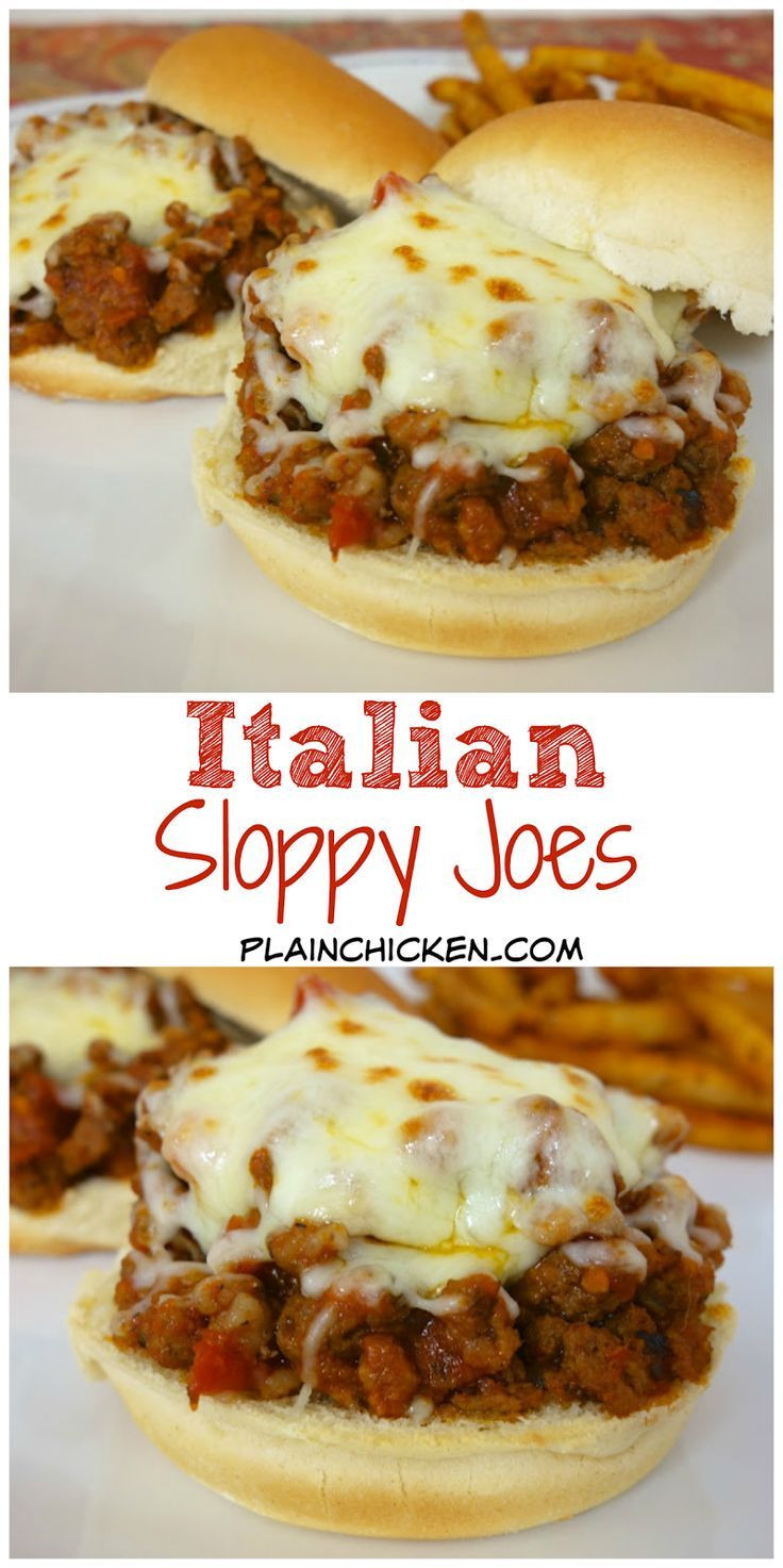 Pioneer Woman Italian Sloppy Joes
 Italian Sloppy Joes recipe bination of hamburger and