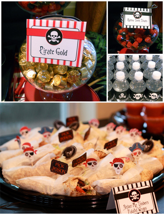 Pirate Party Finger Food Ideas
 Pirate Party Printables SimoneMadeIt