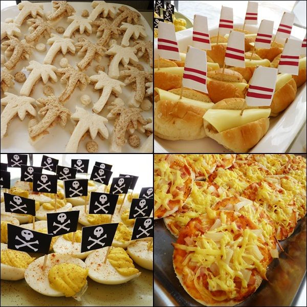 Pirate Party Finger Food Ideas
 Jake and the Never Land Pirates Party His FIRST Treasure