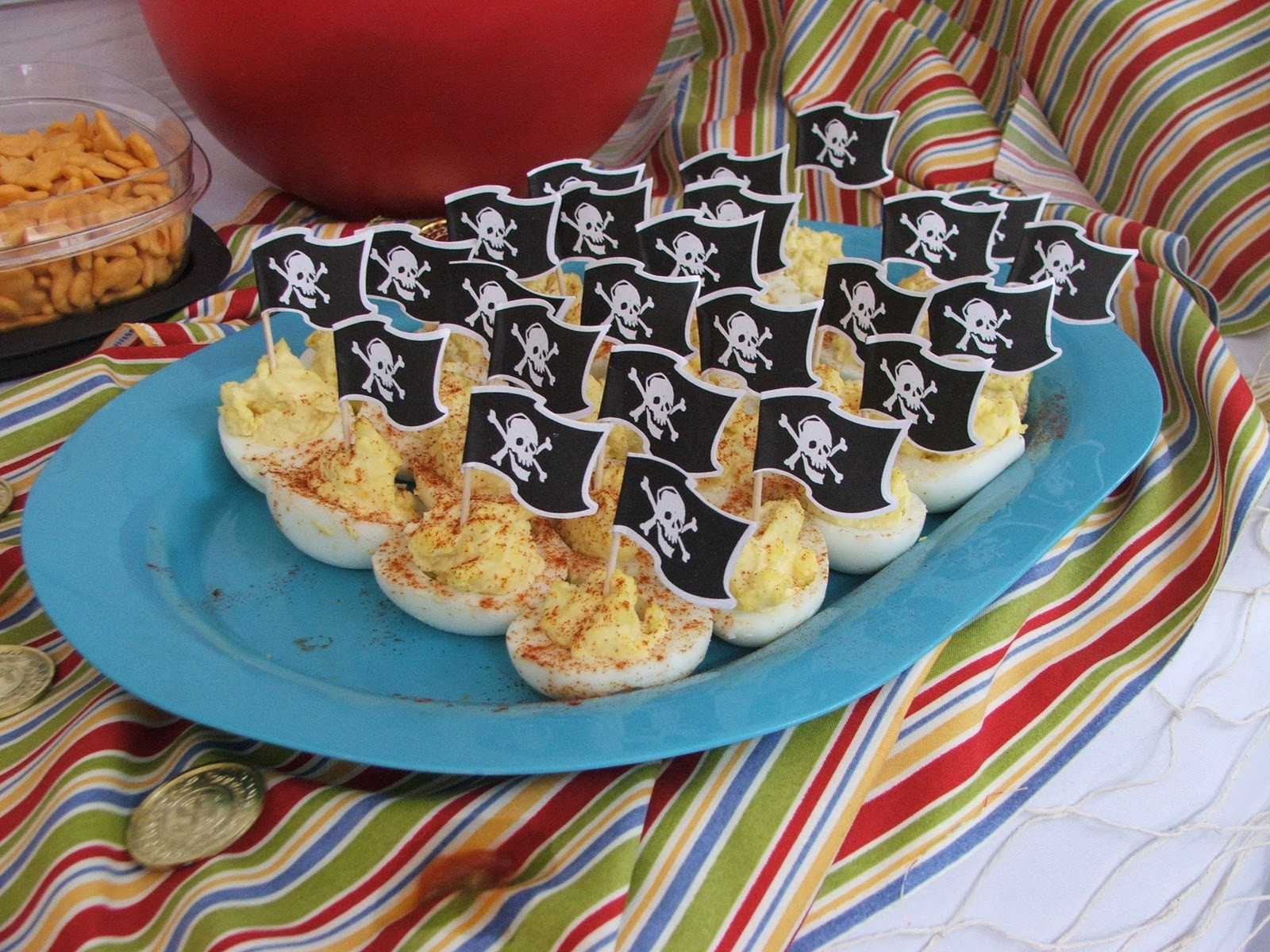 Pirate Party Finger Food Ideas
 Create Believe Imagine at Dreamscrapbooks Pirate Party