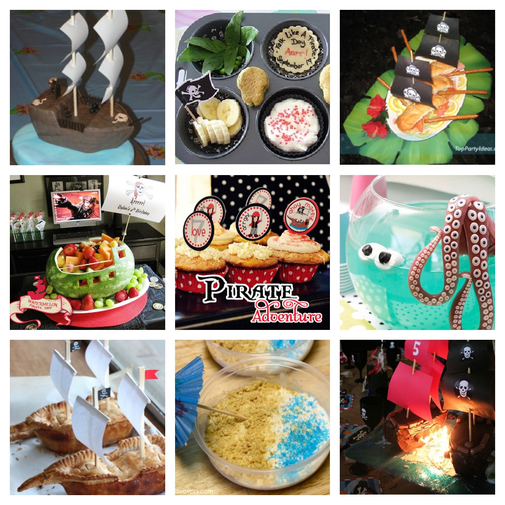 Pirate Party Food Ideas
 DIY Pirate Costumes Crafts & Treats