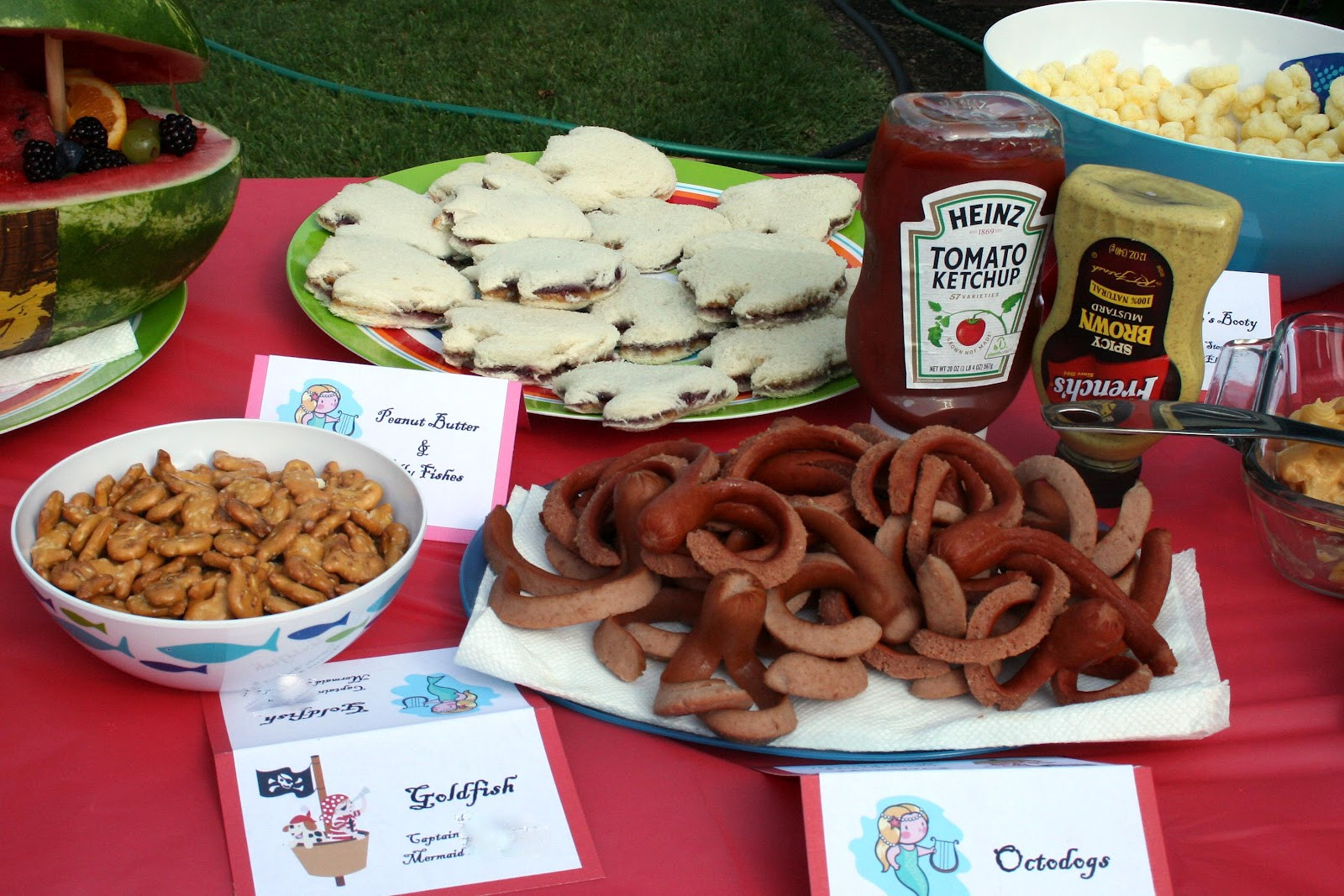 Pirate Party Food Ideas
 one clever mom Mermaids and Pirates Party Food