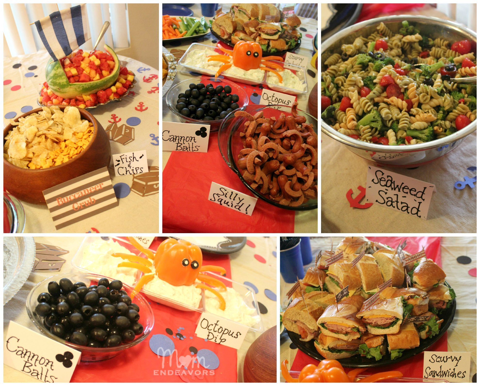 Pirate Party Food Ideas
 Jake and the Never Land Pirates Birthday Party Food